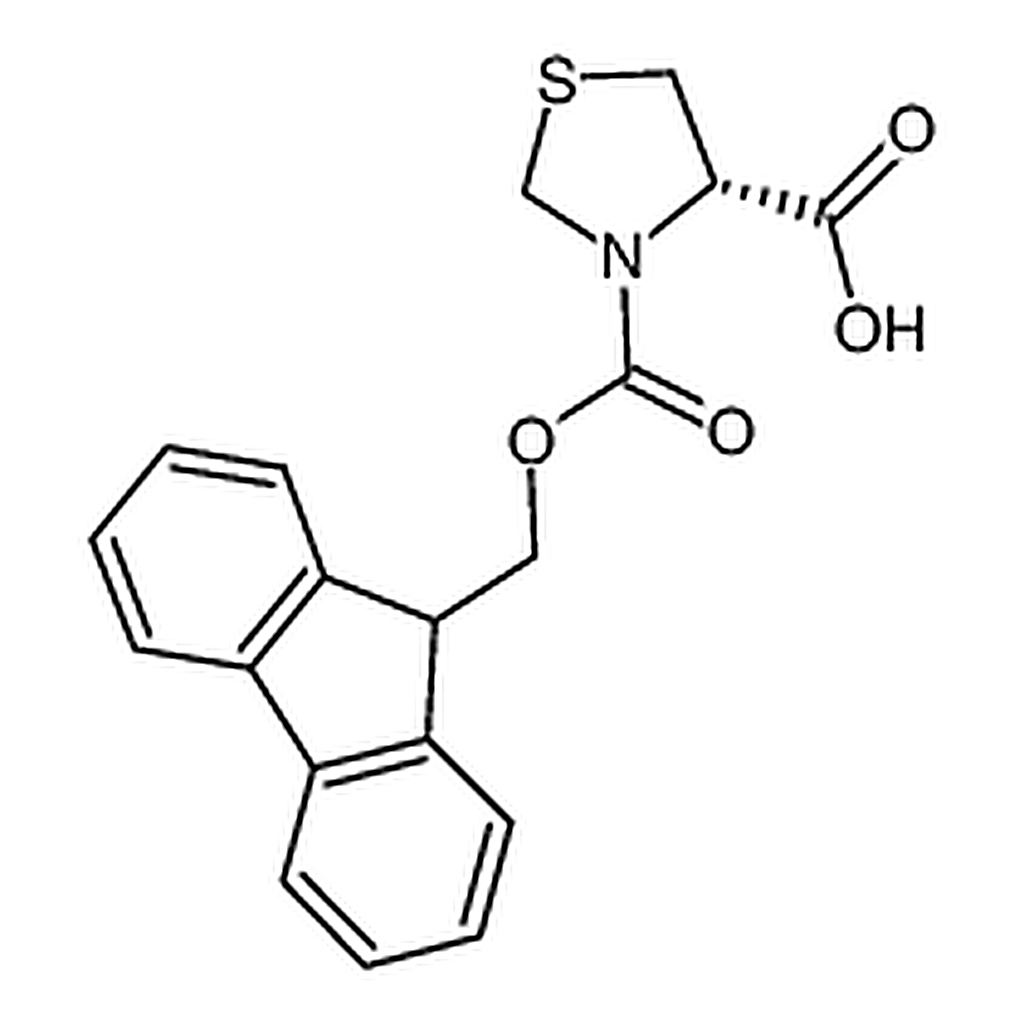 RHAWN (S)-3-(((9H-Fluoren-9-yl)methoxy)carbonyl)thiazolidine-4-carboxylic acid