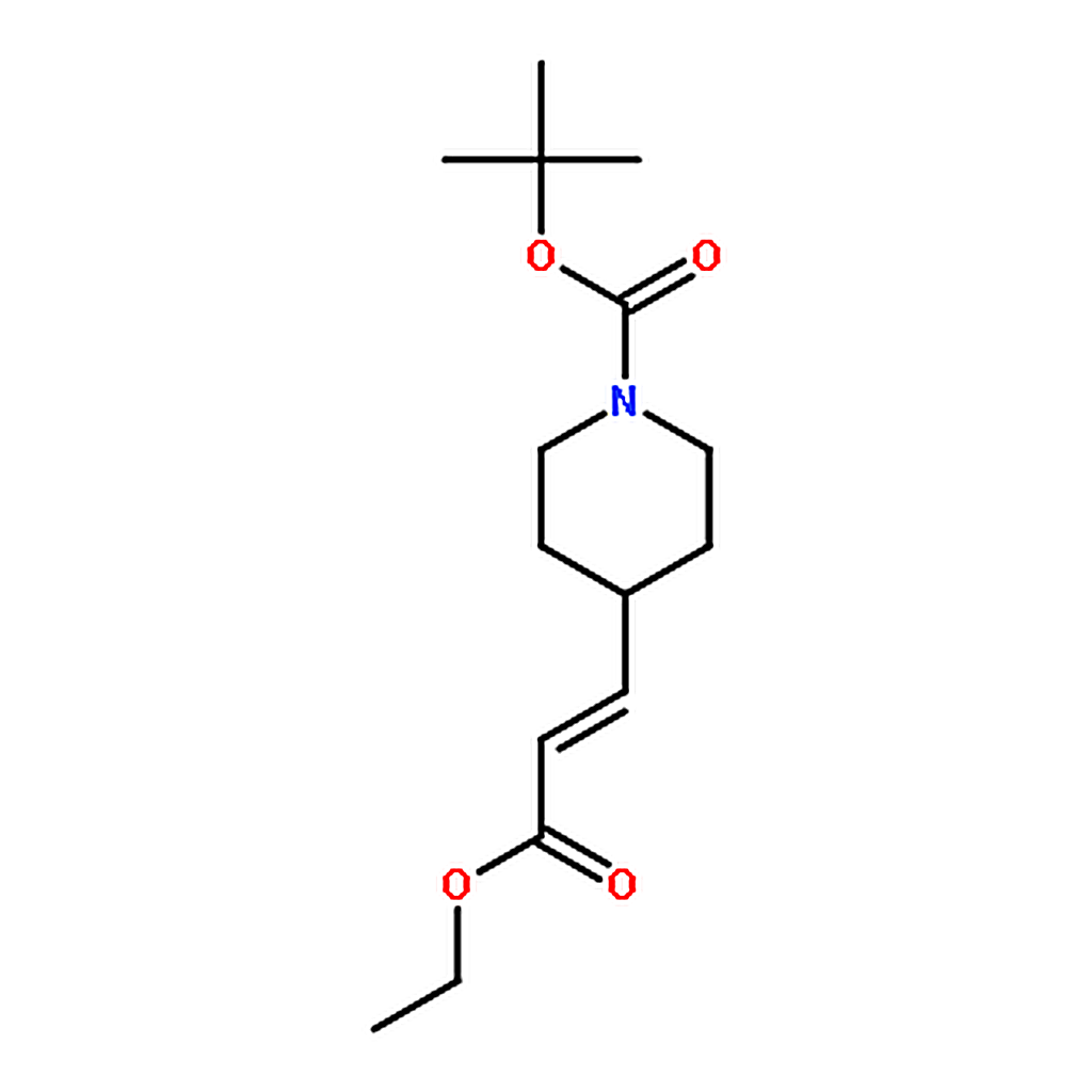 RHAWN tert-Butyl (E)-4-(3-ethoxy-3-oxoprop-1-en-1-yl)piperidine-1-carboxylate