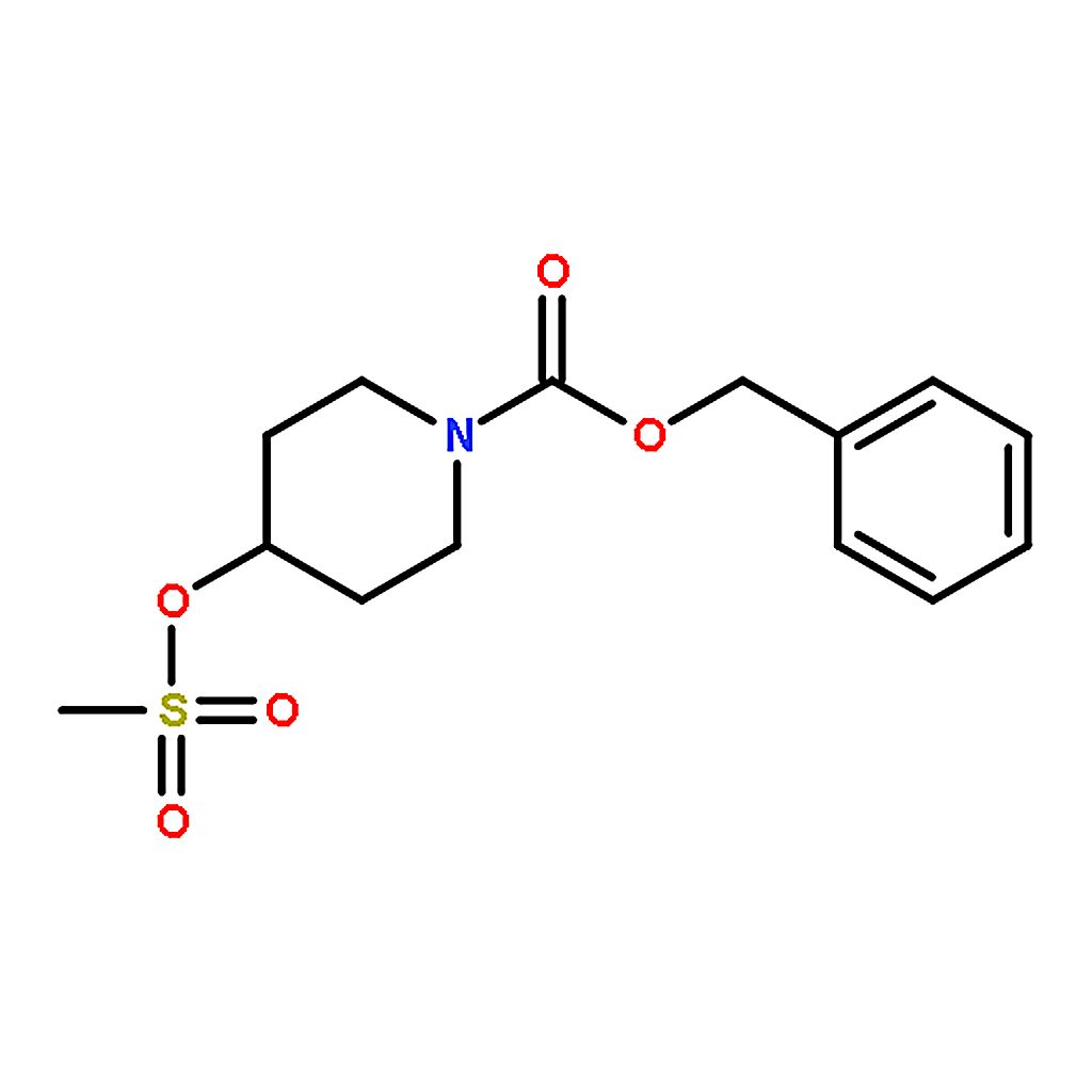 RHAWN benzyl 4-(methanesulfonyloxy)piperidine-1-carboxylate