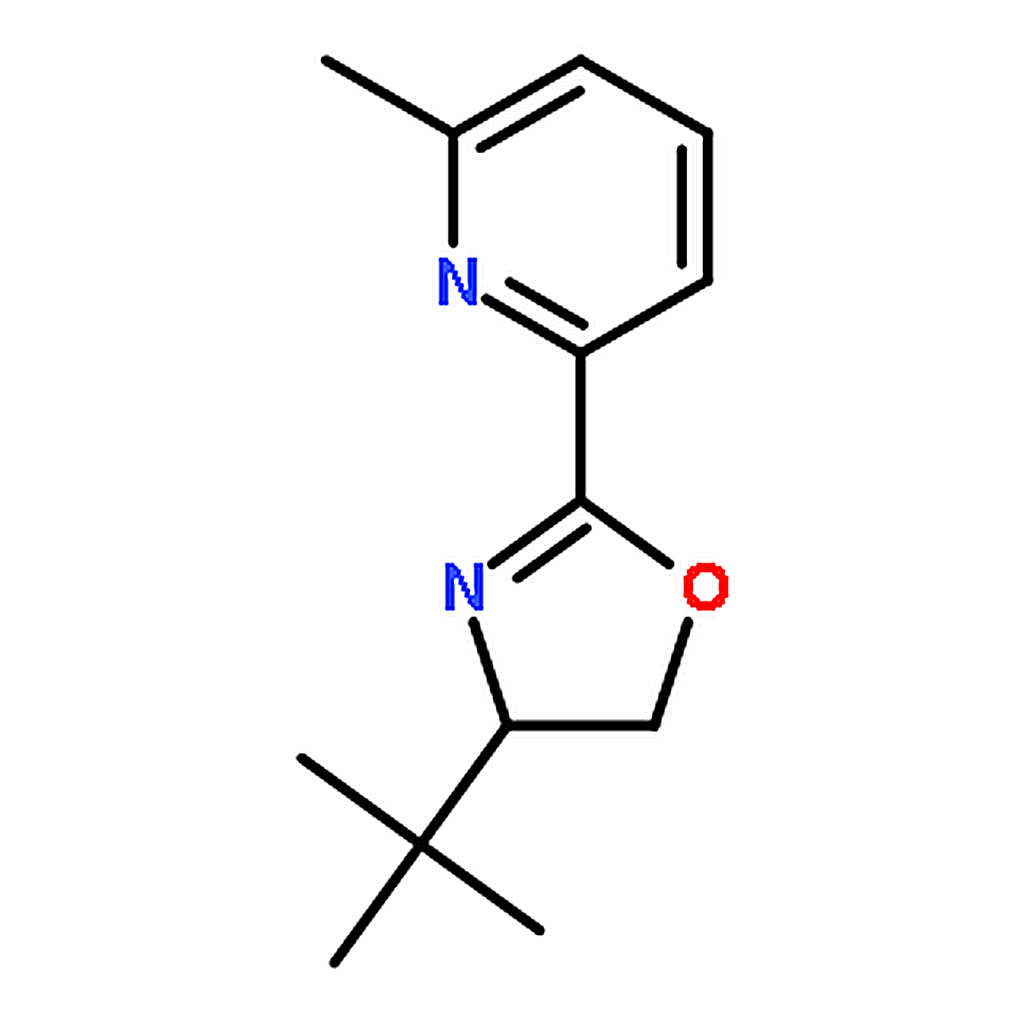 RHAWN (S)-4-(tert-Butyl)-2-(6-methylpyridin-2-yl)-4,5-dihydrooxazole