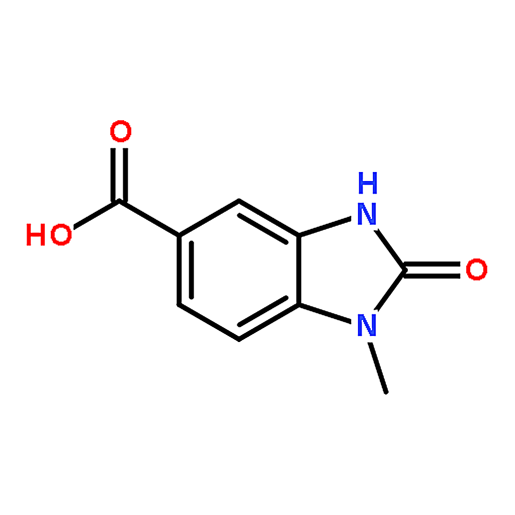 RHAWN 1-Methyl-2-oxo-2,3-dihydro-1H-benzo[d]imidazole-5-carboxylic acid