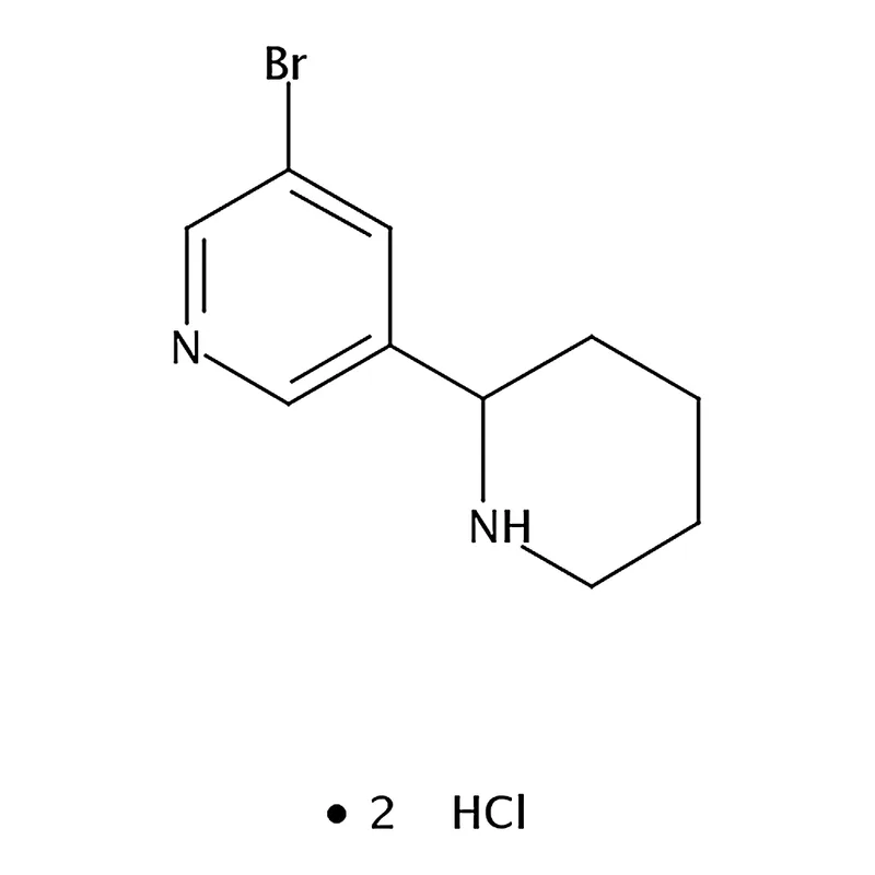 RHAWN 3-Bromo-5-(piperidin-2-yl)pyridine dihydrochloride