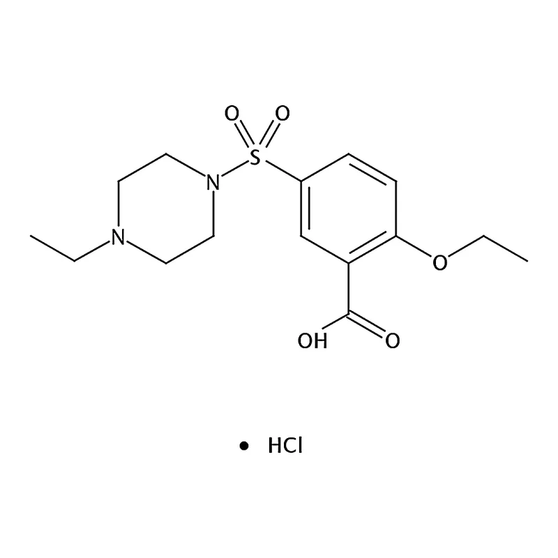 RHAWN 2-Ethoxy-5-((4-ethylpiperazin-1-yl)sulfonyl)benzoic acid hydrochloride