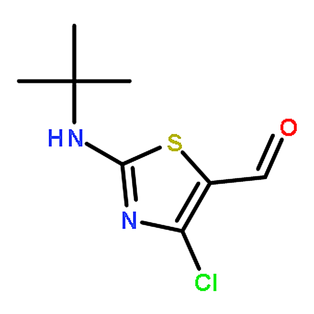 RHAWN 4-Chloro-2-(tert-butylamino)-5-thiazolecarboxaldehyde