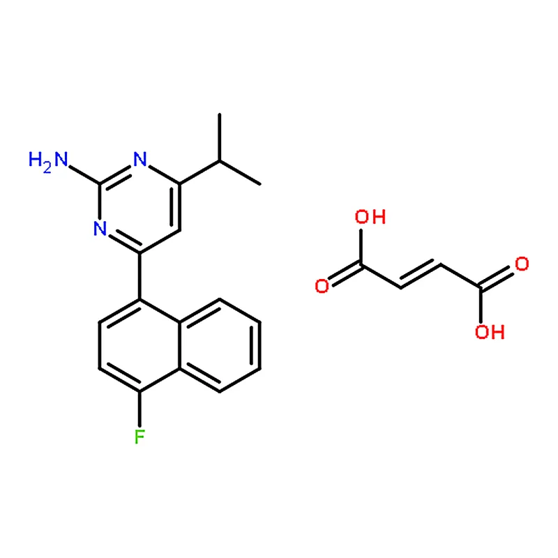 RHAWN 4-(4-Fluoronaphthalen-1-yl)-6-isopropylpyrimidin-2-amine maleate