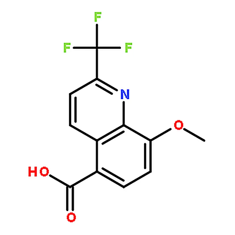 RHAWN 8-Methoxy-2-(trifluoromethyl)quinoline-5-carboxylic acid