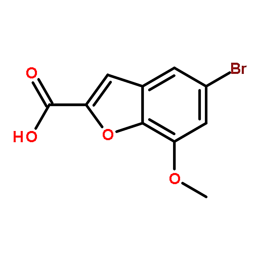RHAWN 5-Bromo-7-methoxybenzofuran-2-carboxylic acid