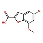 RHAWN 5-Bromo-7-methoxybenzofuran-2-carboxylic acid