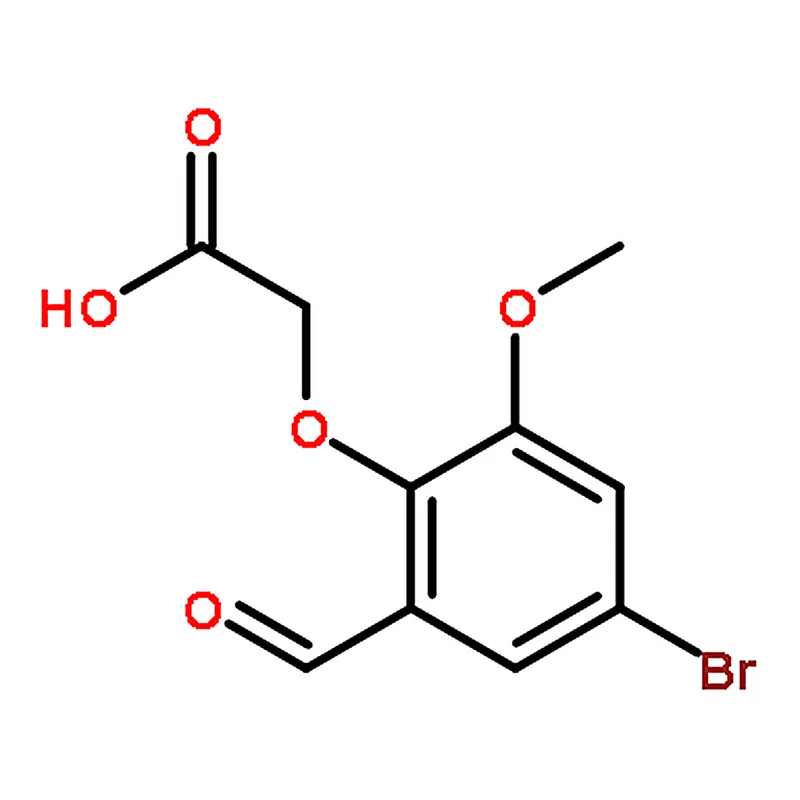 RHAWN 2-(4-Bromo-2-formyl-6-methoxyphenoxy)aceticacid