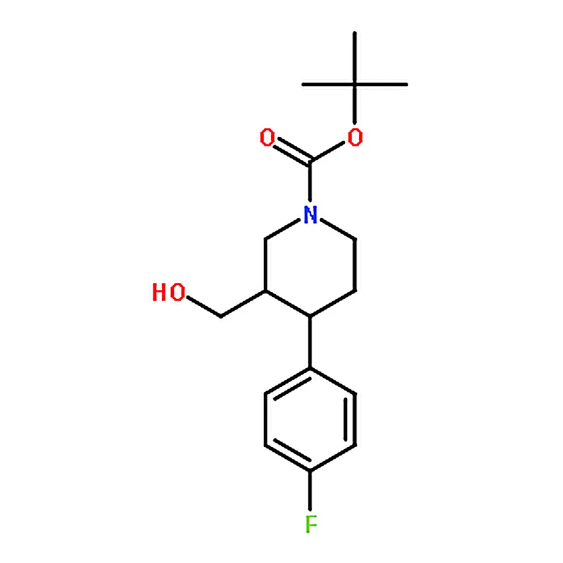 RHAWN tert-Butyl (3S,4R)-4-(4-fluorophenyl)-3-(hydroxymethyl)piperidine-1-carboxylate