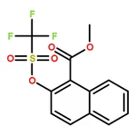 RHAWN Methyl 2-trifluoromethylsulfonyloxy-1-naphthoate
