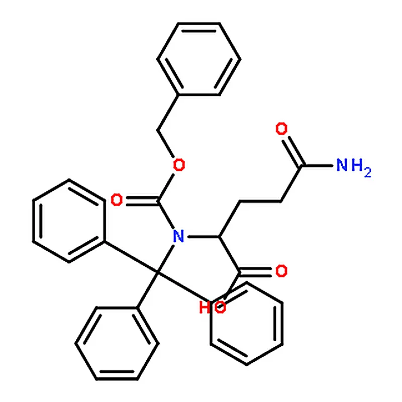 RHAWN (R)-5-Amino-2-(((benzyloxy)carbonyl)(trityl)amino)-5-oxopentanoic acid