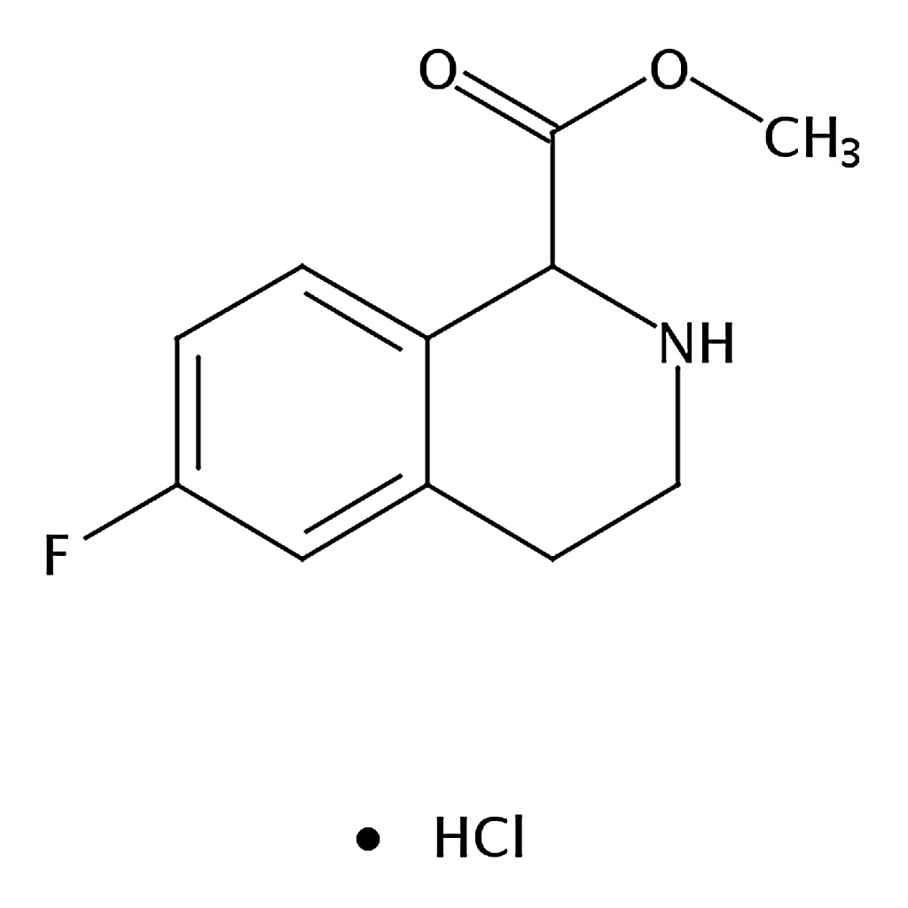 RHAWN Methyl 6-fluoro-1,2,3,4-tetrahydroisoquinoline-1-carboxylate hydrochloride