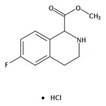 RHAWN Methyl 6-fluoro-1,2,3,4-tetrahydroisoquinoline-1-carboxylate hydrochloride