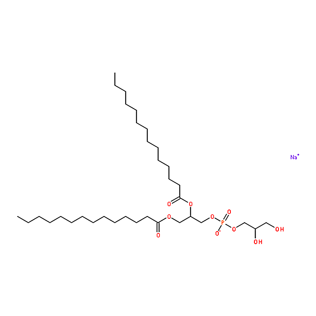 RHAWN 1,2-dimyristoyl-sn-glycero-3-phospho-(1'-rac-glycerol) (sodium salt)