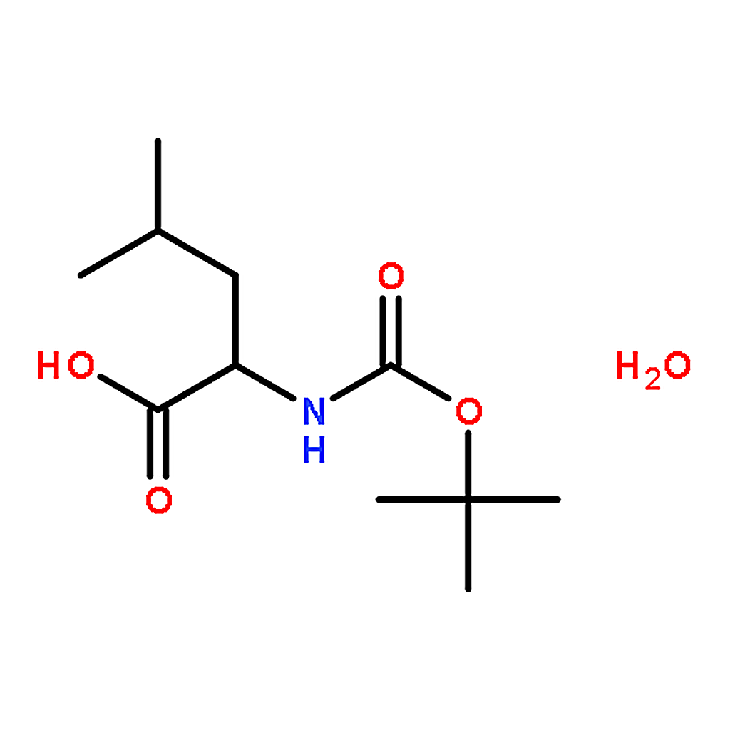 RHAWN (R)-2-((tert-Butoxycarbonyl)amino)-4-methylpentanoic acid hydrate