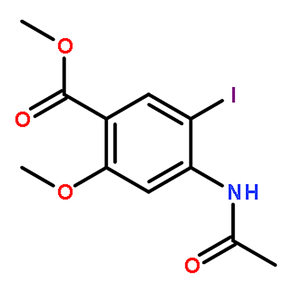 RHAWN Methyl 4-acetamido-5-iodo-2-methoxybenzoate