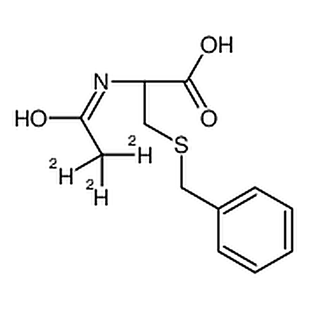 RHAWN (2R)-3-benzylsulfanyl-2-[(2，2，2-trideuterioacetyl)amino]propanoic acid
