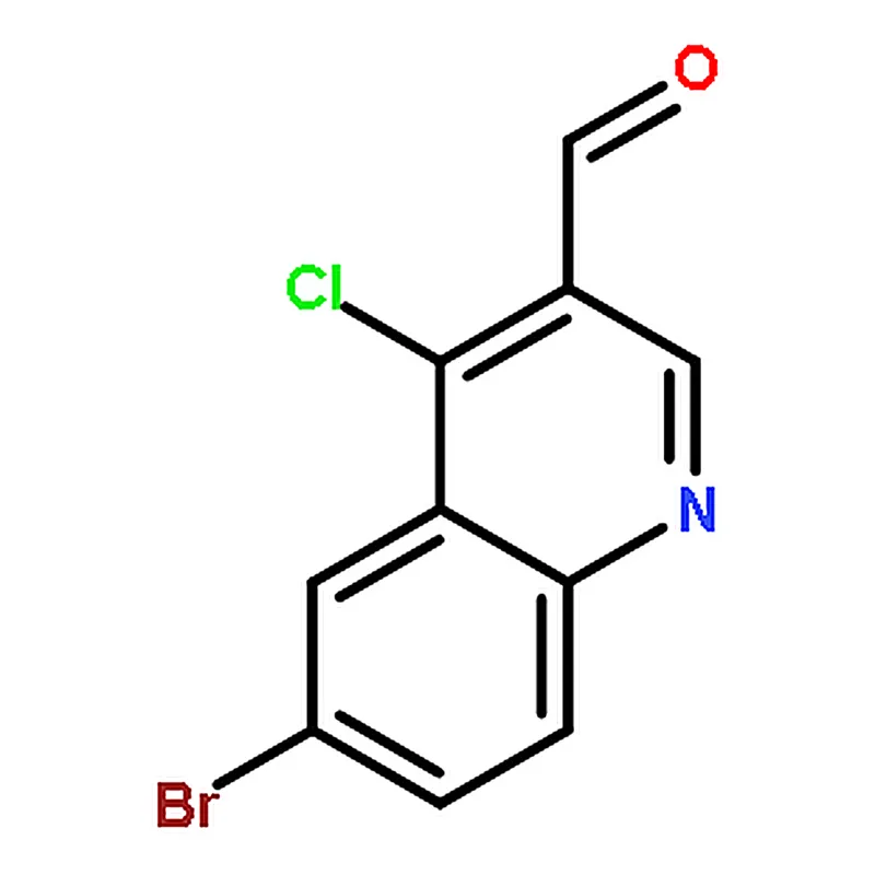 RHAWN 6-Bromo-4-Chloroquinoline-3-Carbaldehyde