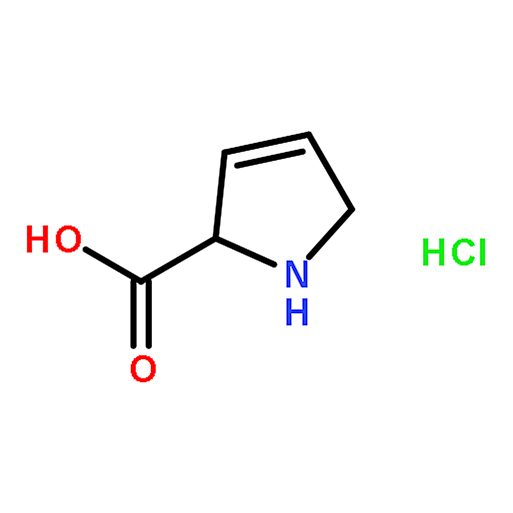 RHAWN (S)-2，5-Dihydro-1H-pyrrole-2-carboxylic acid hydrochloride