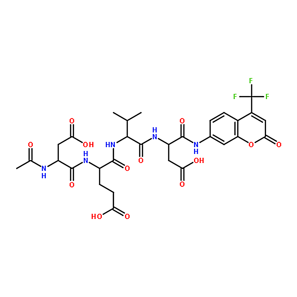 RHAWN N-Acetyl-Asp-Glu-Val-Asp-7-amido-4-trifluoromethylcoumarin