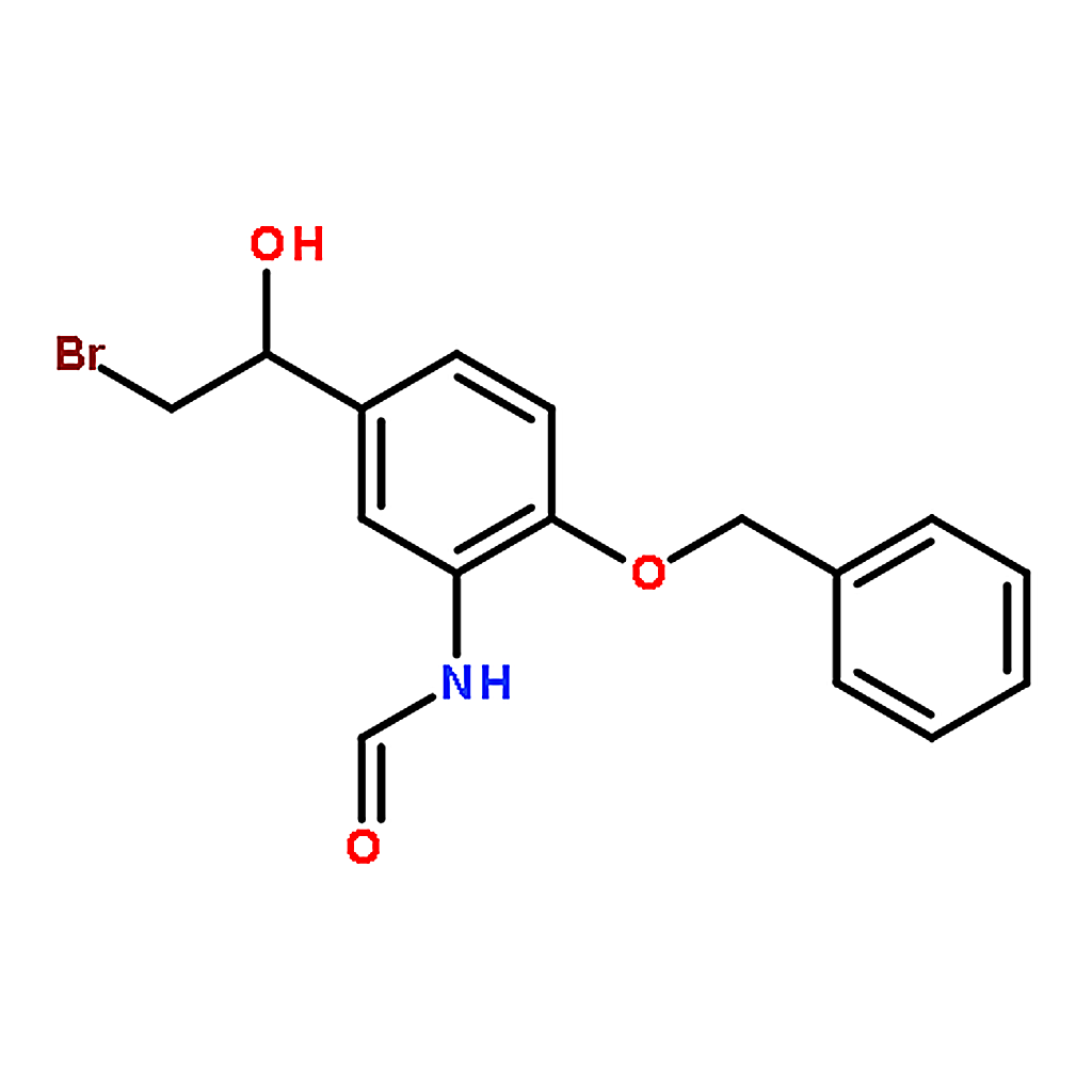 RHAWN (R)-N-[5-(2-Bromo-1-hydroxyethyl)-2-(phenylmethoxy)phenyl]formamide