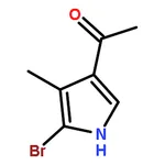 RHAWN 1-(5-Bromo-4-methyl-1H-pyrrol-3-yl)ethanone