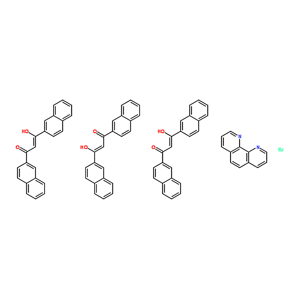RHAWN Tris(dinaphthoylmethane) mono(phenathroline)europium (III)