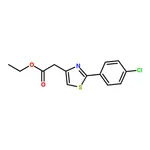 RHAWN 2-(4-chlorophenyl)-4-thiazoleacetic acid ethyl ester
