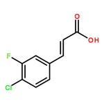 RHAWN 4-Chloro-3-fluorocinnamic acid