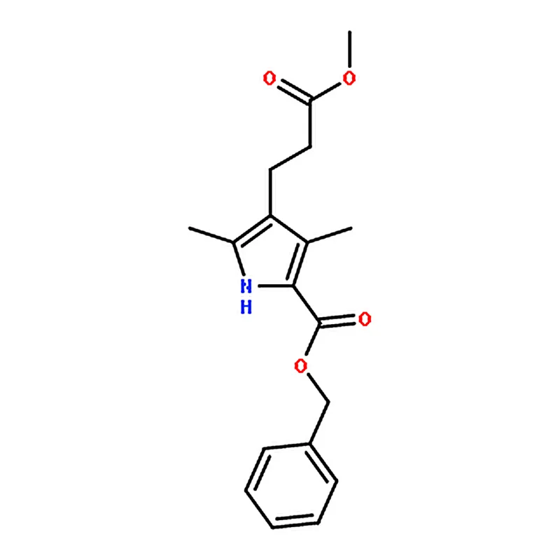 RHAWN Benzyl 4-(3-methoxy-3-oxopropyl)-3,5-dimethyl-1H-pyrrole-2-carboxylate