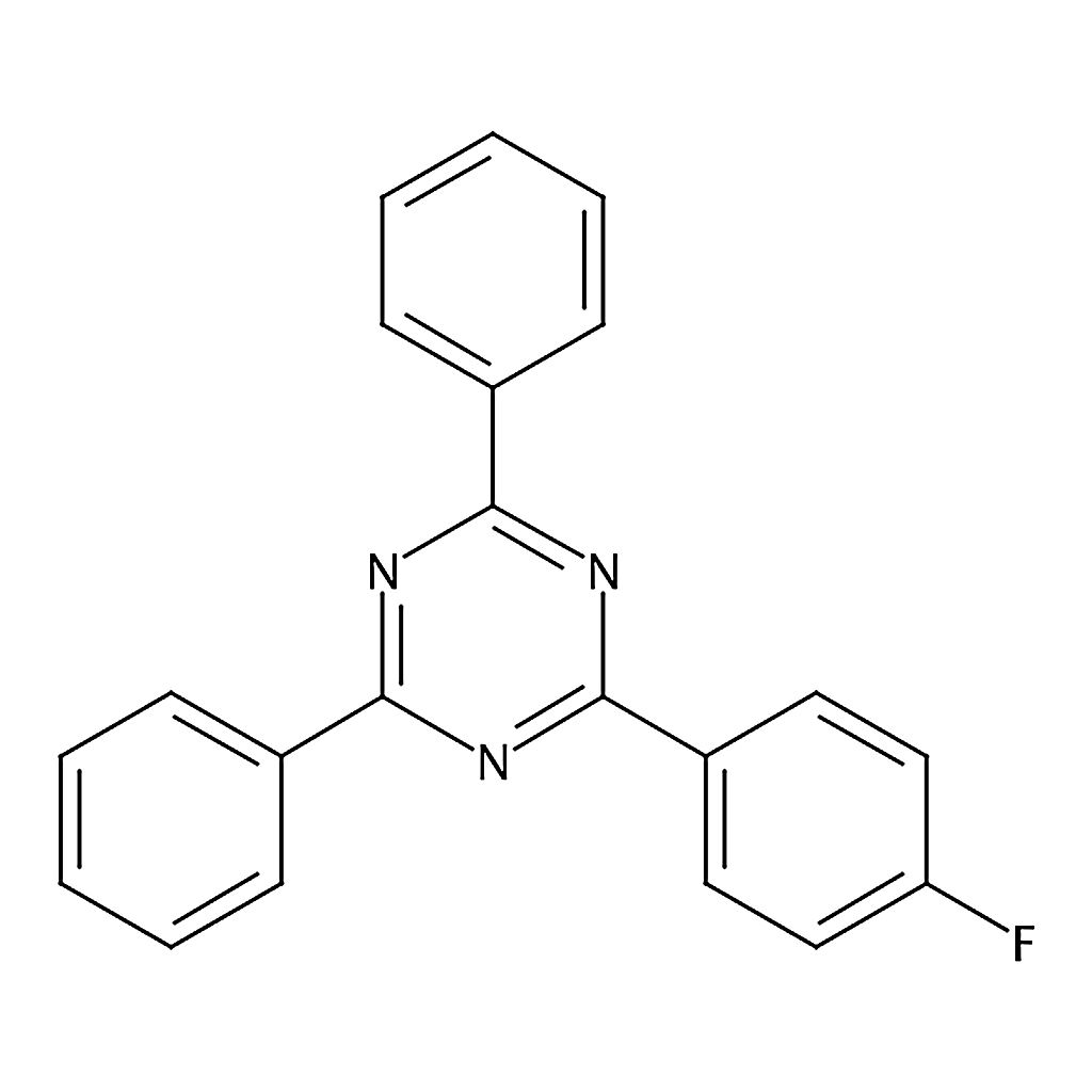 RHAWN 2-(4-Fluorophenyl)-4,6-diphenyl-1,3,5-triazine