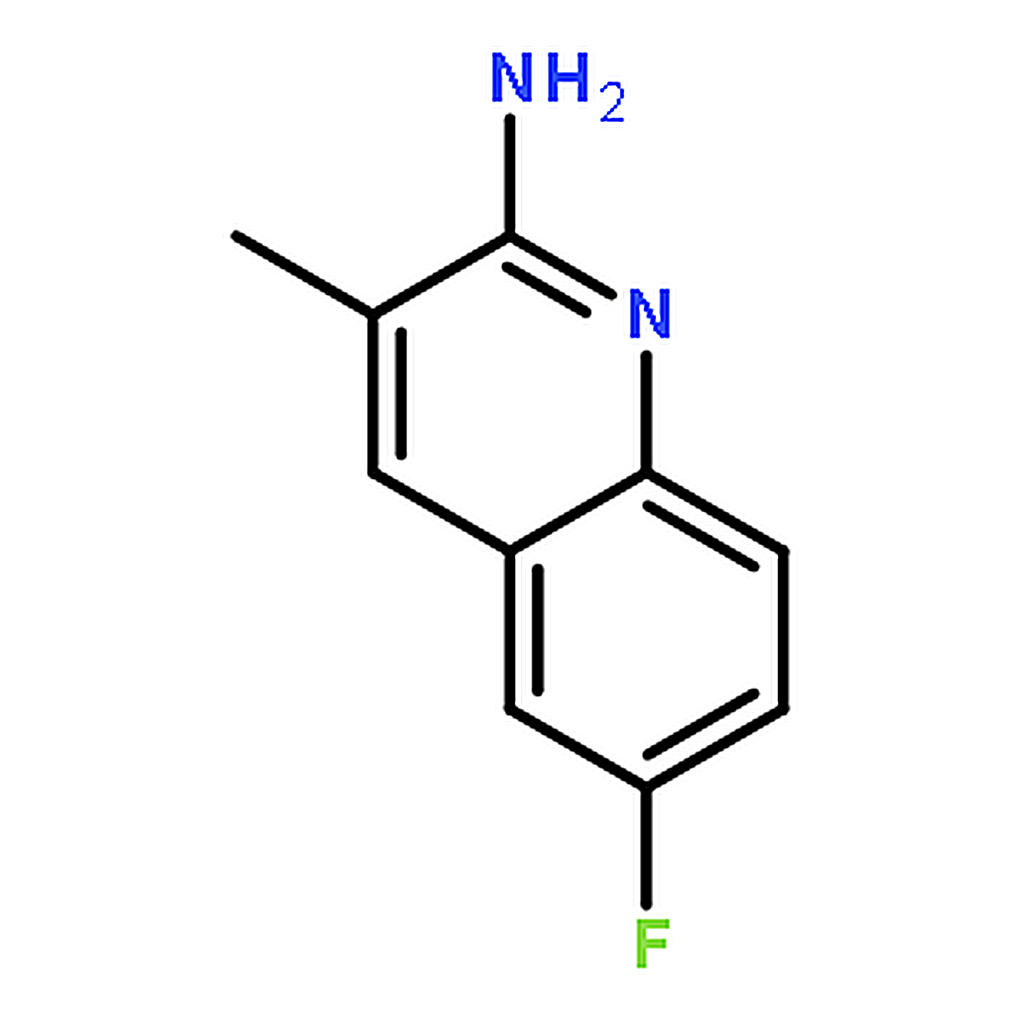 RHAWN 2-Amino-6-fluoro-3-methylquinoline