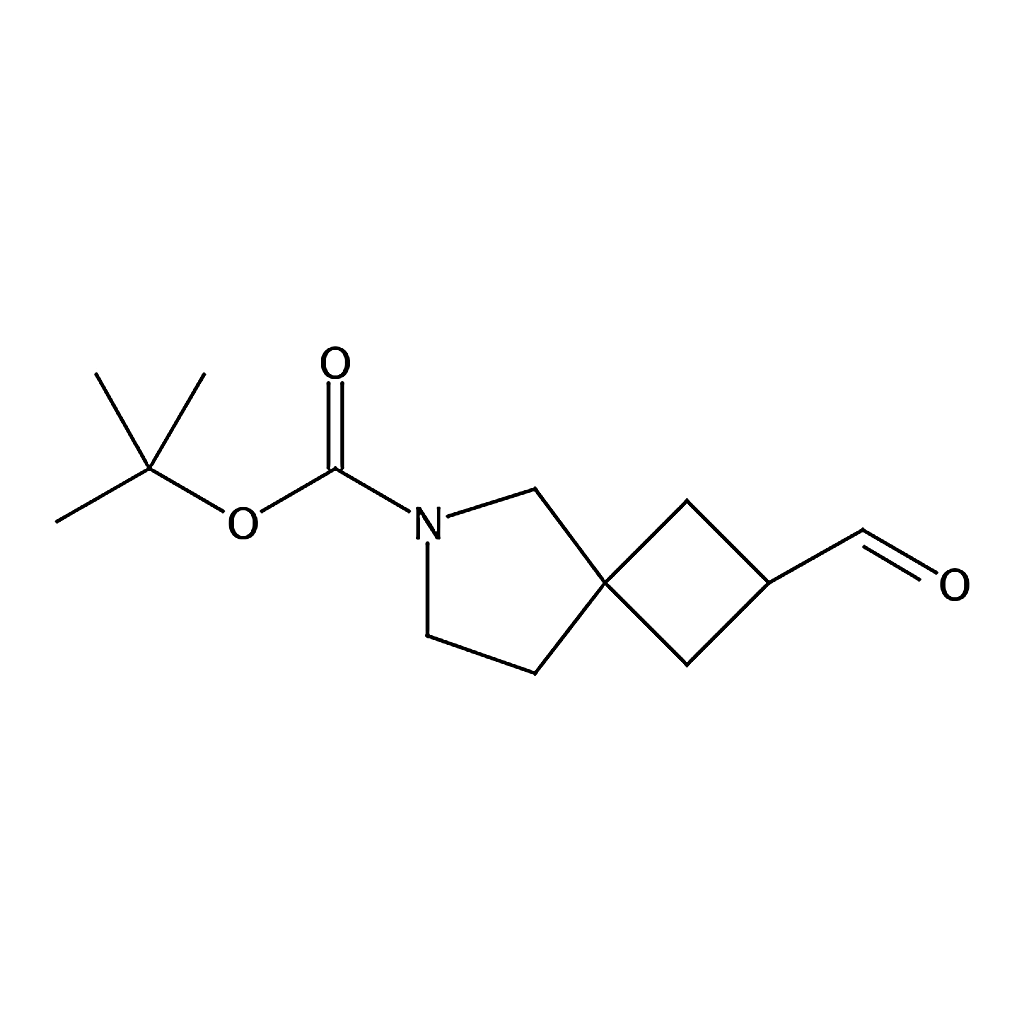 RHAWN tert-Butyl 2-formyl-6-azaspiro[3.4]octane-6-carboxylate