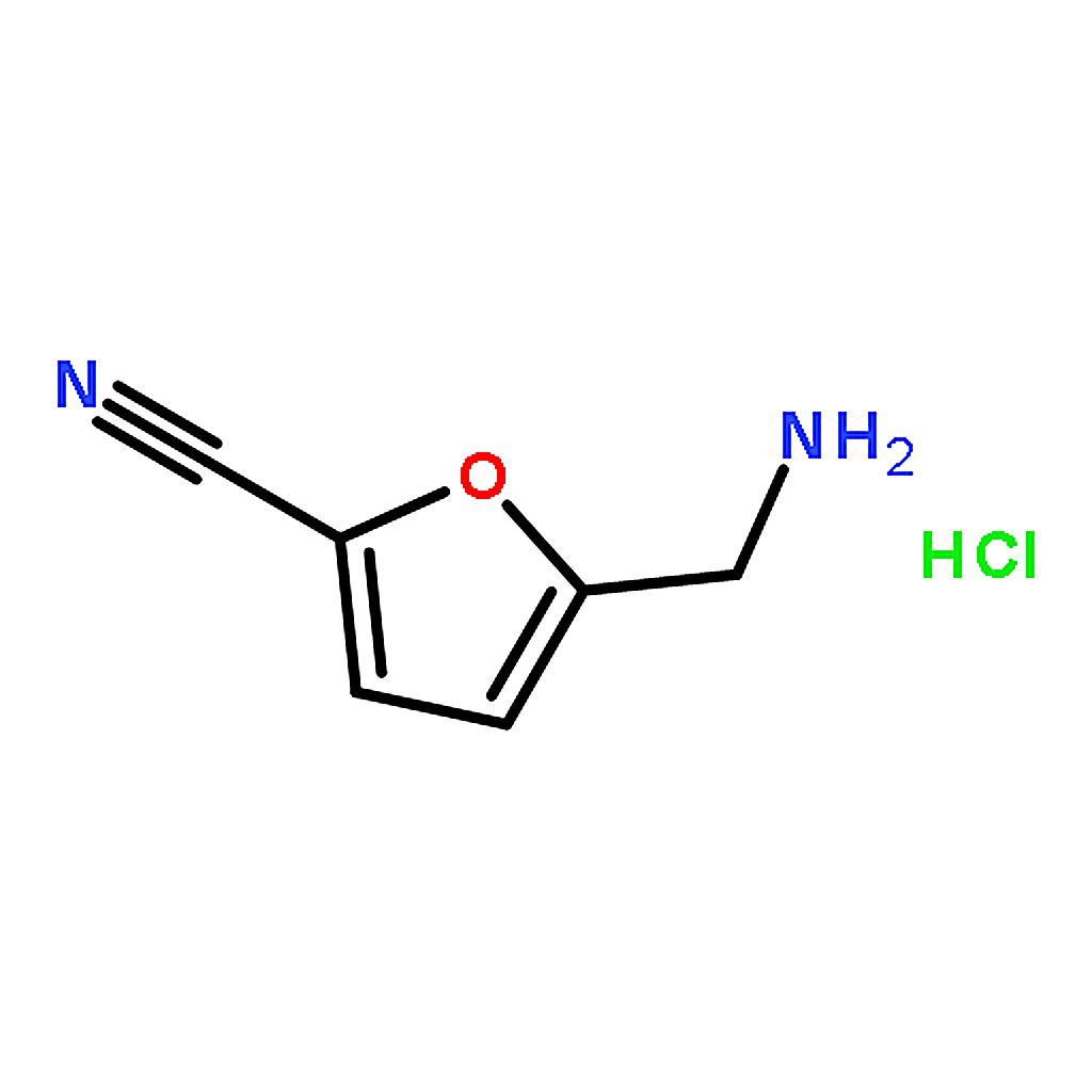RHAWN 5-(Aminomethyl)furan-2-carbonitrile hydrochloride