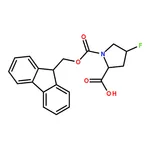 RHAWN (2S,4R)-1-(((9H-Fluoren-9-yl)methoxy)carbonyl)-4-fluoropyrrolidine-2-carboxylic acid