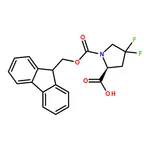 RHAWN (S)-1-(((9H-Fluoren-9-yl)methoxy)carbonyl)-4,4-difluoropyrrolidine-2-carboxylic acid