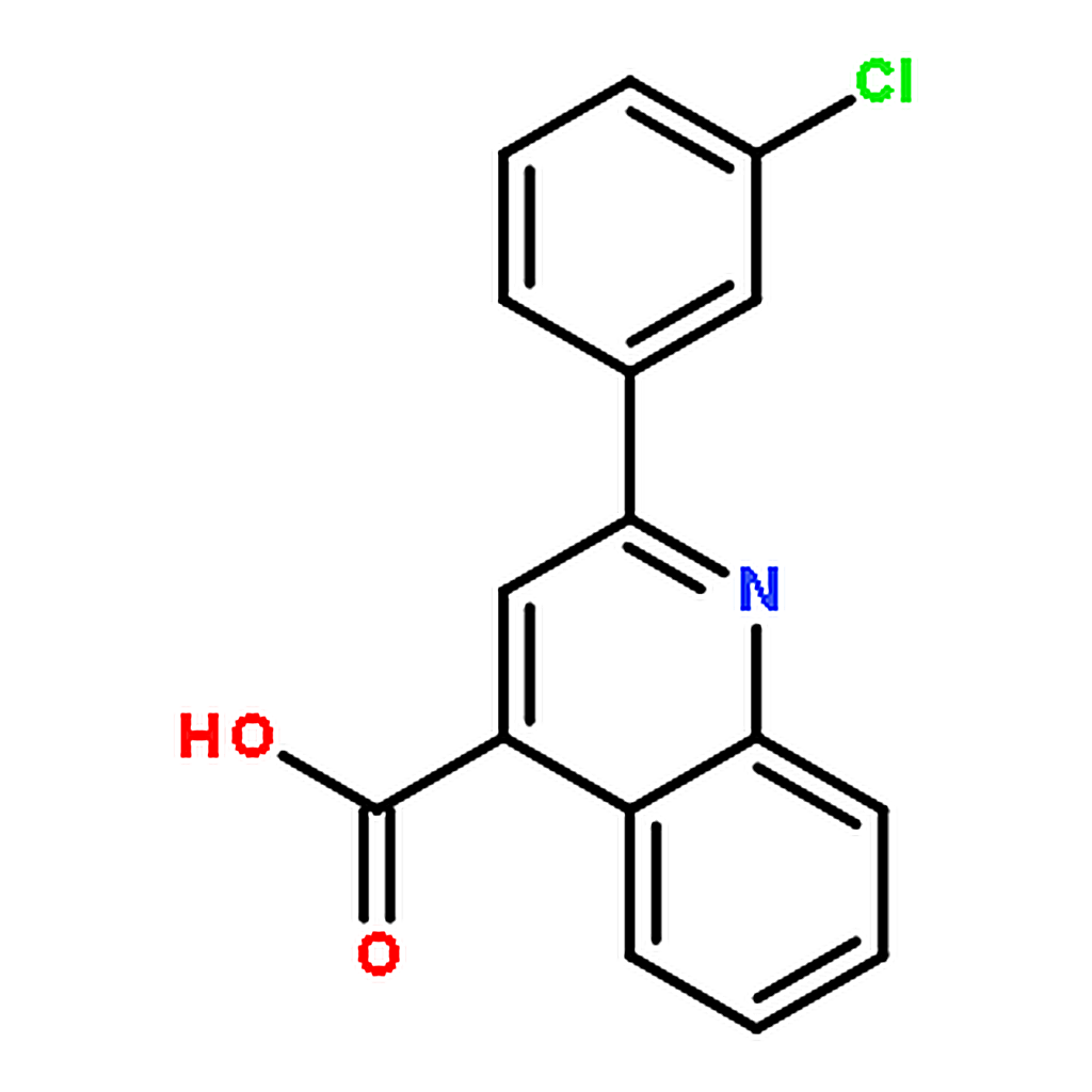 RHAWN 2-(3-Chlorophenyl)-4-quinolinecarboxylic acid