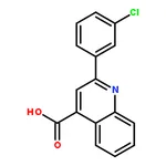 RHAWN 2-(3-Chlorophenyl)-4-quinolinecarboxylic acid