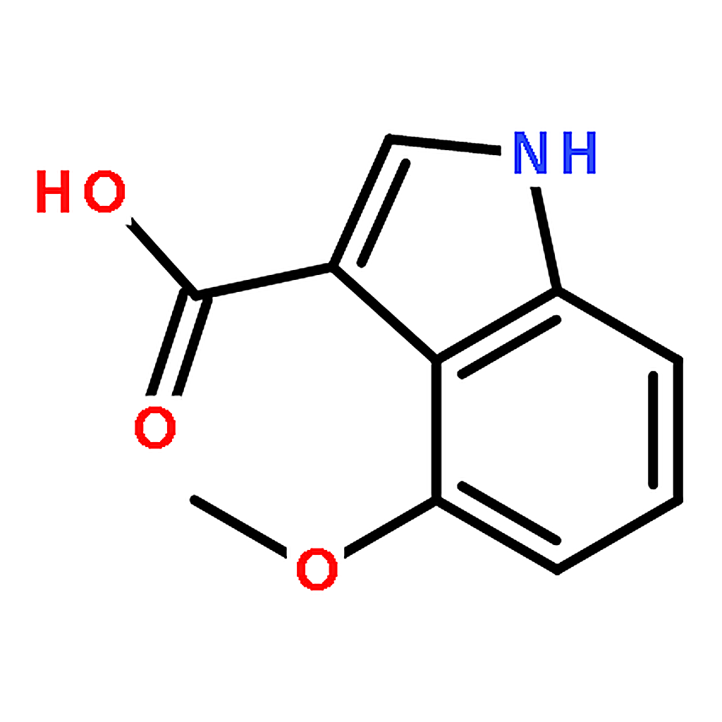 RHAWN 4-Methoxy-1H-indole-3-carboxylic acid