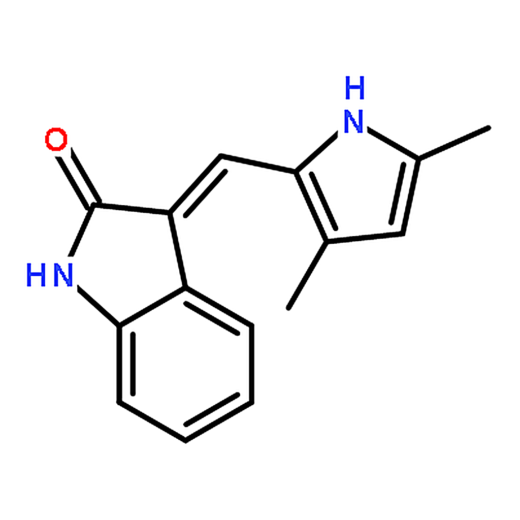 RHAWN 3-[(2,4-dimethylpyrrol-5-yl)methylidenyl]-indolin-2-one