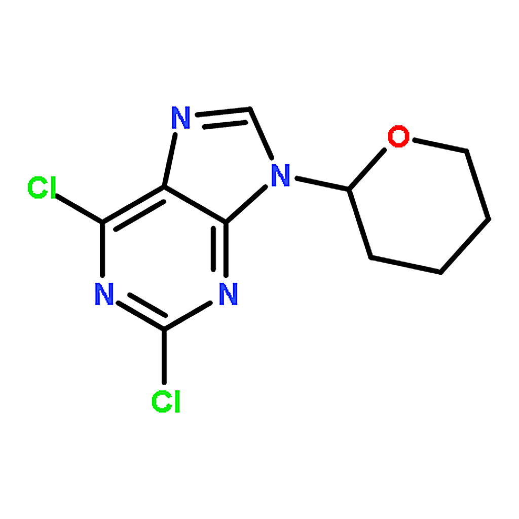 RHAWN 2,6-Dichloro-9-(tetrahydro-2H-pyran-2-yl)-9H-purine