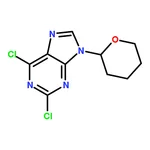 RHAWN 2,6-Dichloro-9-(tetrahydro-2H-pyran-2-yl)-9H-purine