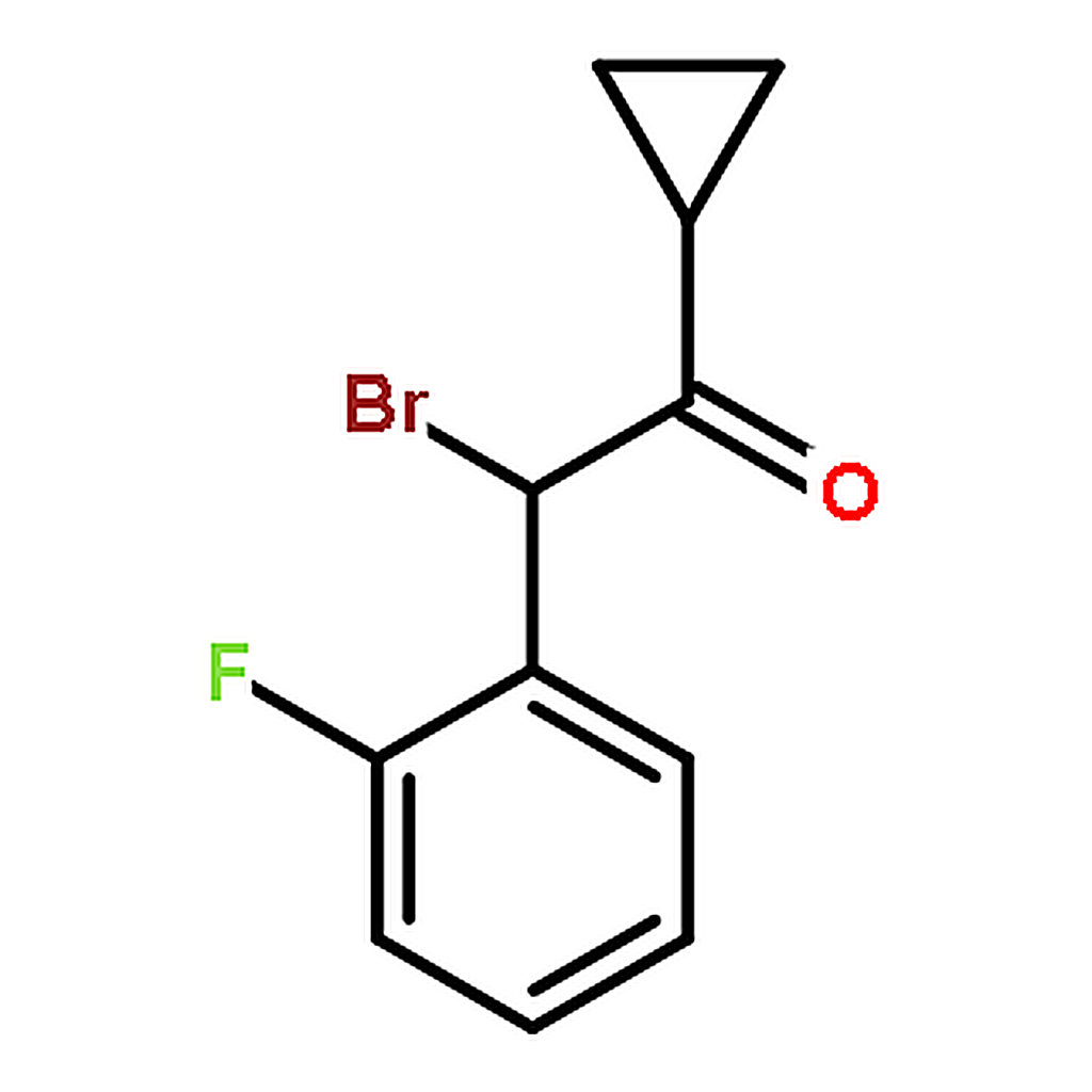 RHAWN 2-Bromo-2-(2-fluorophenyl)-1-cyclopropylethanone