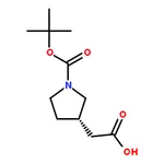 RHAWN (S)-2-(1-(tert-Butoxycarbonyl)pyrrolidin-3-yl)acetic acid