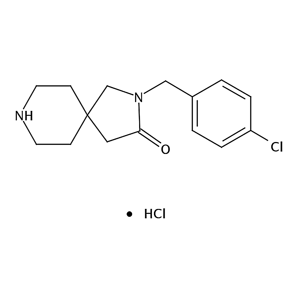 RHAWN 2-(4-Chlorobenzyl)-2,8-diazaspiro[4.5]decan-3-one hydrochloride