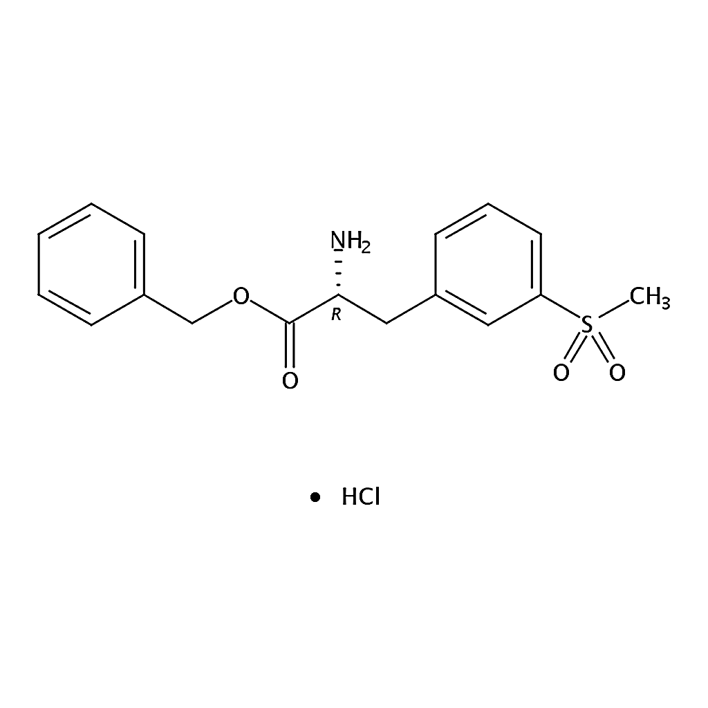 RHAWN (R)-Benzyl 2-amino-3-(3-(methylsulfonyl)phenyl)propanoate hydrochloride