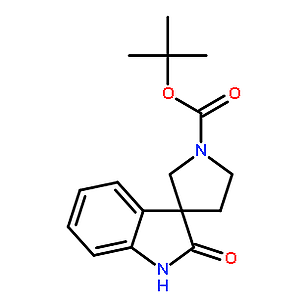 RHAWN tert-Butyl 2-oxospiro[indoline-3，3'-pyrrolidine]-1'-carboxylate