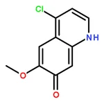 RHAWN 4-Chloro-6-methoxyquinolin-7-ol