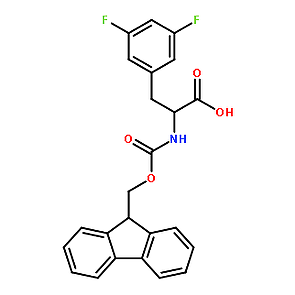 RHAWN (R)-2-((((9H-Fluoren-9-yl)methoxy)carbonyl)amino)-3-(3,5-difluorophenyl)propanoic acid